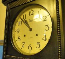 meijiメイジ時計大型掛時計修理