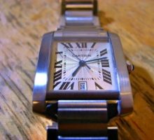 CartierTankカルティエタンクフランセーズ自動巻腕時計オーバーホール