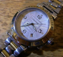 Cartier カルティエ パシャC 自動巻腕時計修理