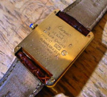 CartiermustdeTANKカルティエマストタンクのオーバーホール