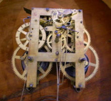 E.Ingrahamイングラハム四つ丸掛時計修理