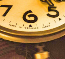 メイジ時計オキュパイドジャパン掛時計修理