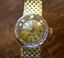 OMEGALadymaticオメガレディーマチック自動巻き腕時計修理