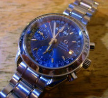 OMEGA オメガ スピードマスター オート トリプルカレンダー 腕時計修理