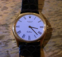 ROLEXChelliniロレックスチェリーニ手巻腕時計修理