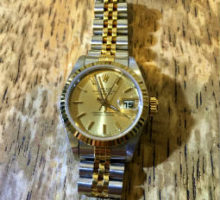 ROLEX ロレックス デイトジャスト レディース自動巻き腕時計修理