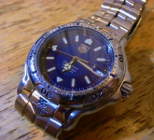 TAGHEUERタグホイヤー自動巻ダイバークロノメーター腕時計修理