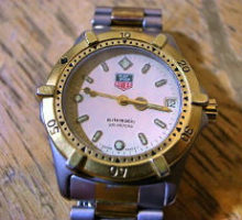 TAGHEUERAUTOMATIC200M自動巻腕時計修理