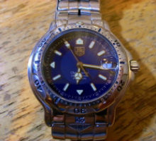 TAGHEUERタグホイヤー自動巻ダイバークロノメーター腕時計修理