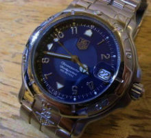 TAG HEUER タグホイヤー クロノメーターダイバー 腕時計 修理