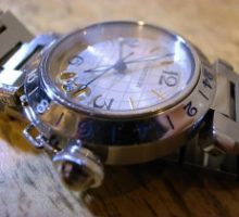 Cartier カルティエ パシャC GMT 腕時計 修理