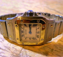 CARTIERカルティエサントスのブレス修理とオーバーホール