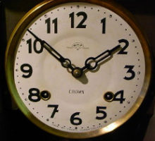 CROWNCLOCKCO堀田時計店クラウンファン掛時計修理