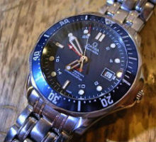 OMEGAオメガシーマスターコーアクシャルGMT自動巻腕時計オーバーホール