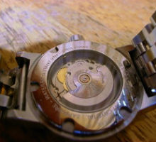 ORISオリス自動巻腕時計修理