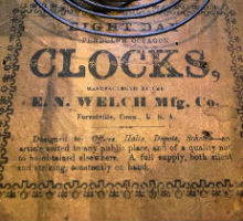 WELCHウエルチ社八角掛時計修理